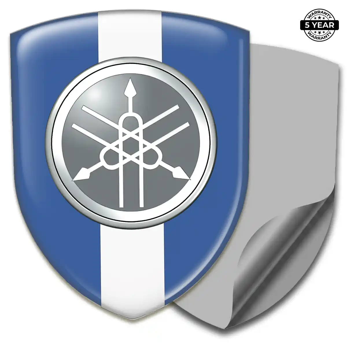 Yamaha 3D Emblem Sticker Signature Grade