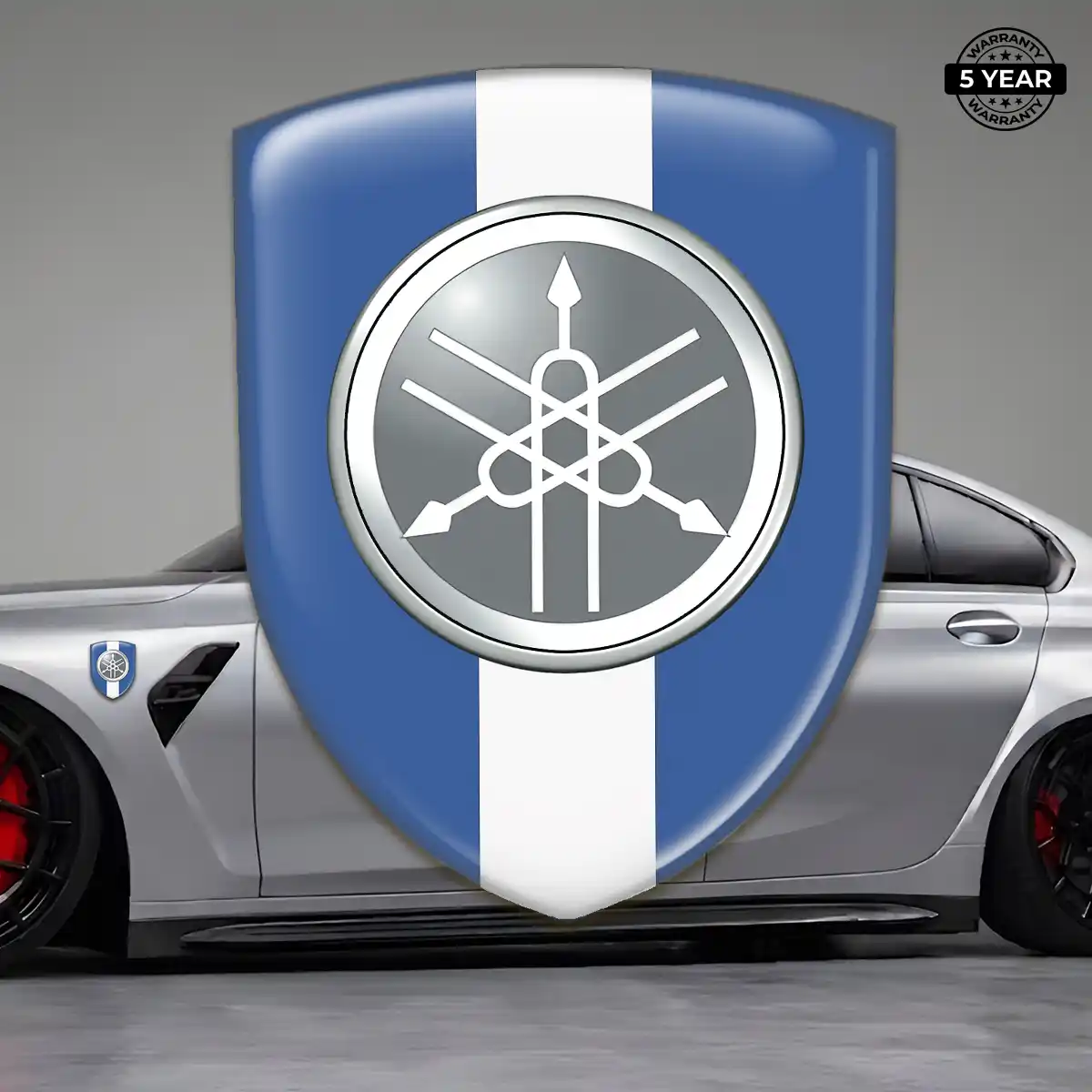 Yamaha 3D Emblem Sticker Signature Grade