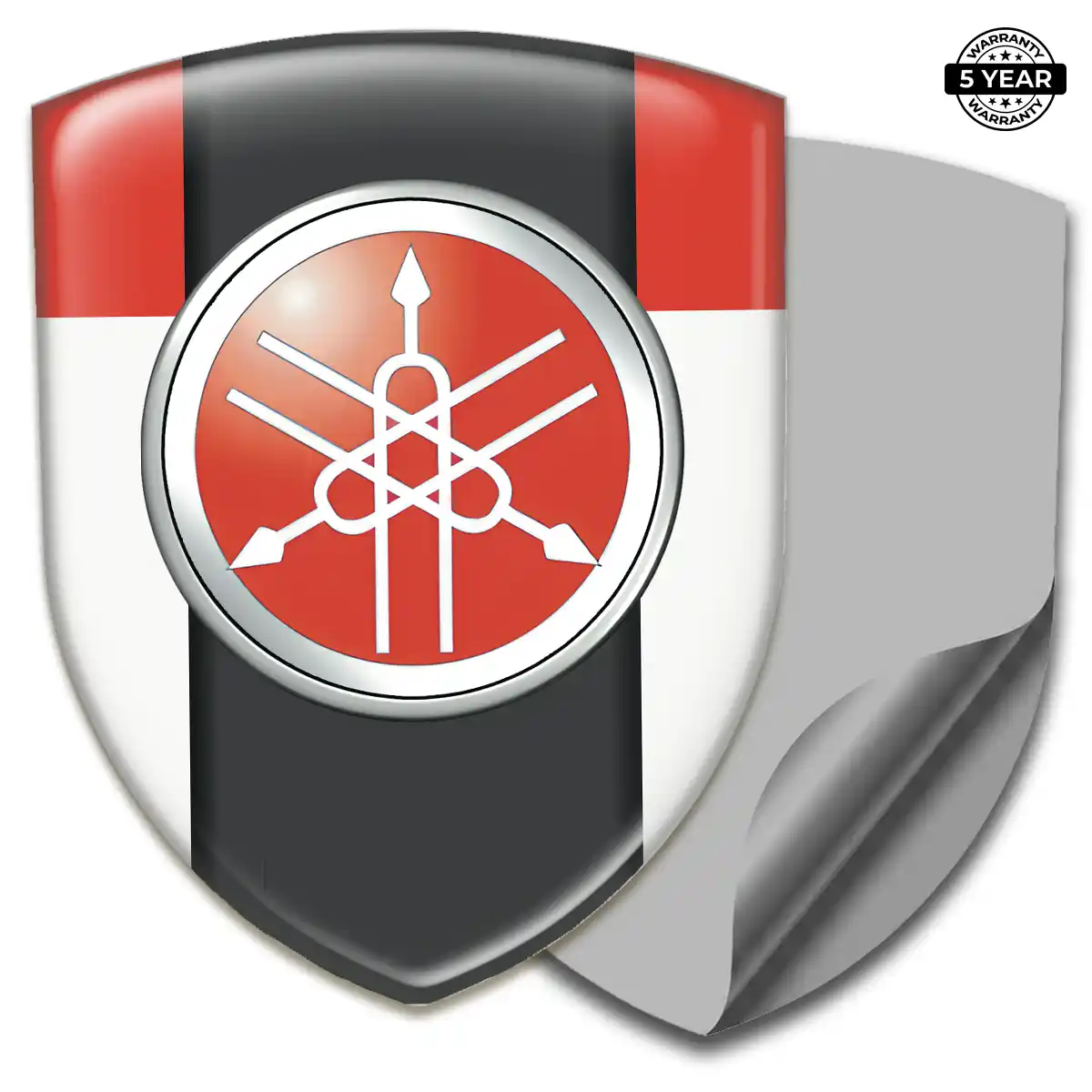 Yamaha 3D Emblem Sticker Street Tuning