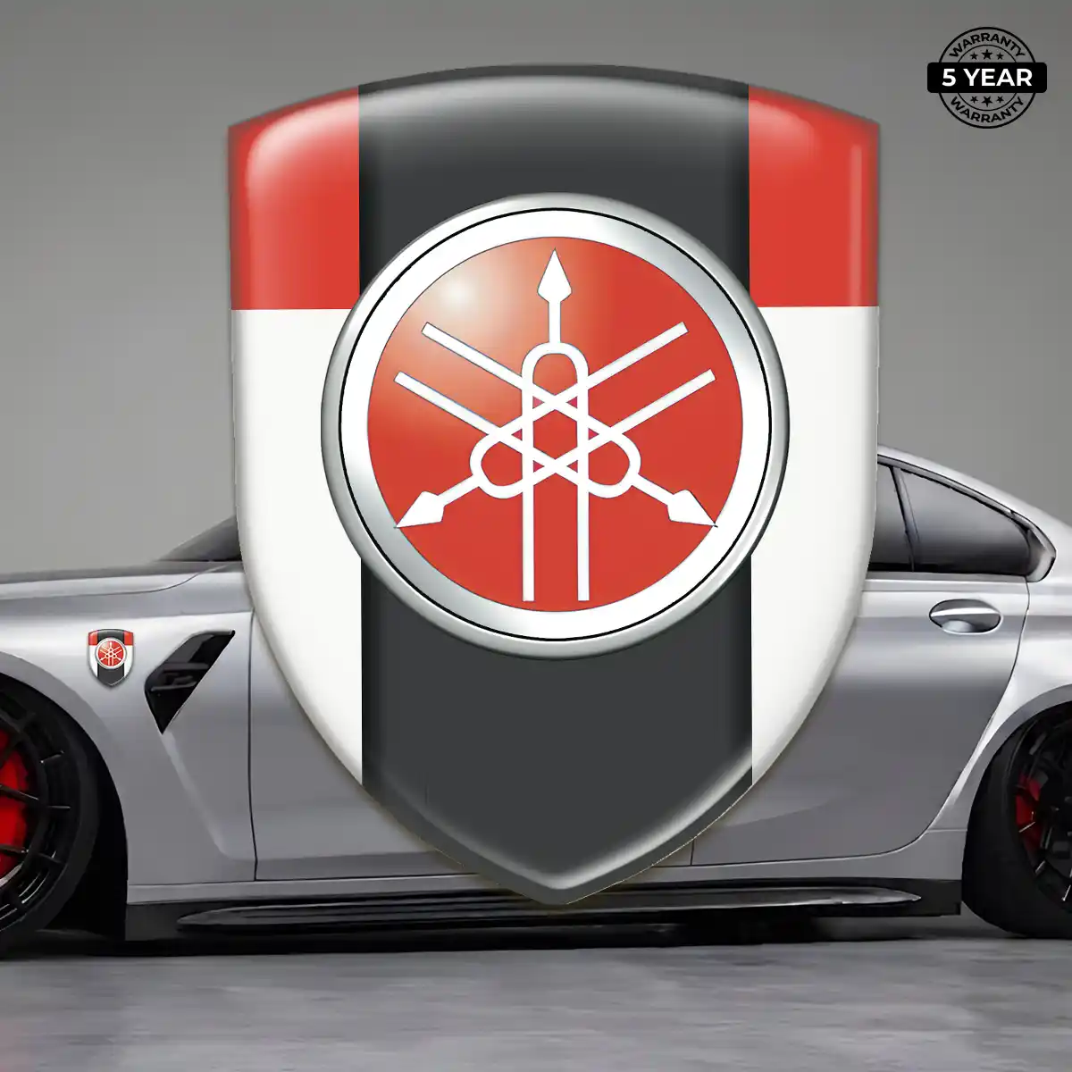 Yamaha 3D Emblem Sticker Street Tuning