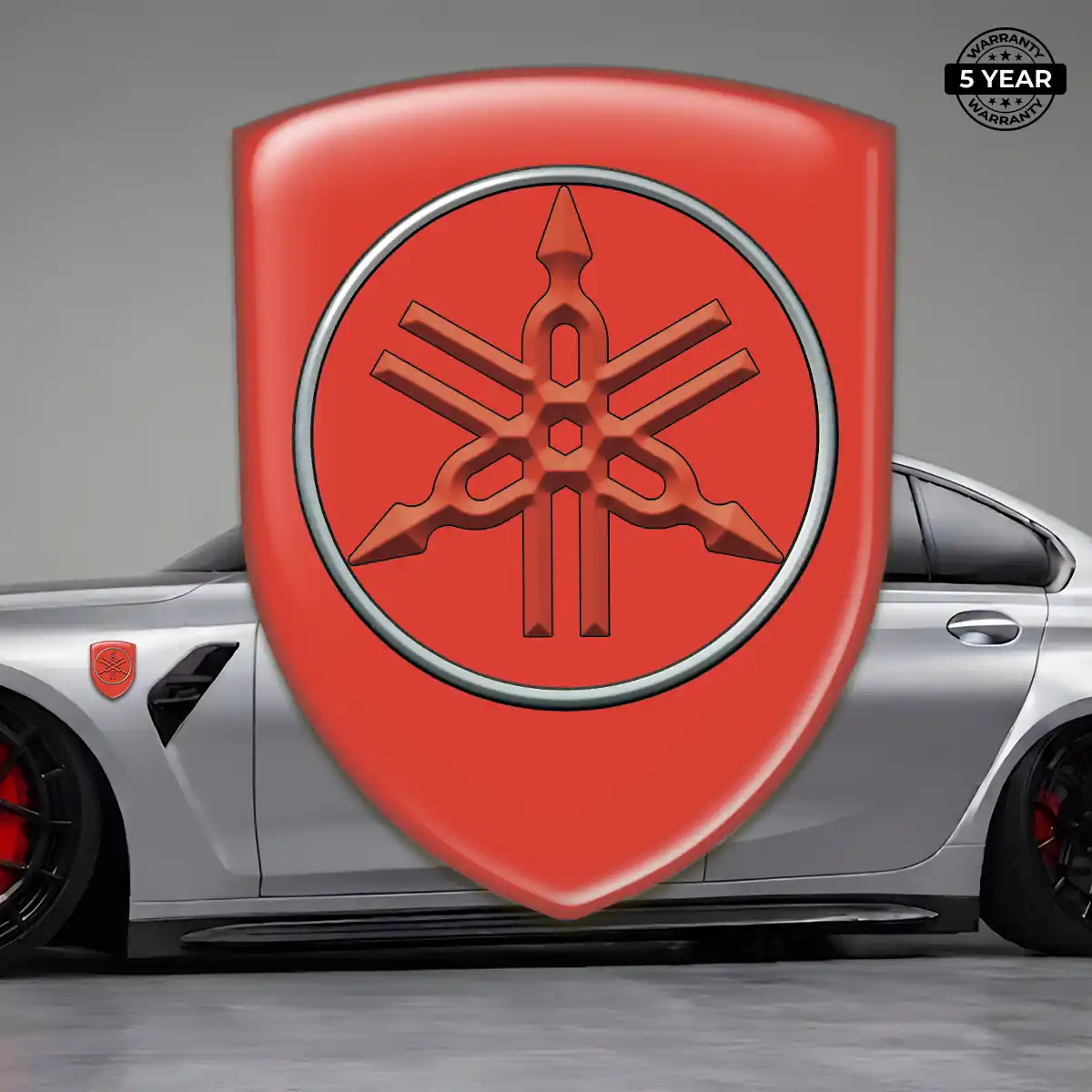 Yamaha 3D Emblem Sticker Superior Craft