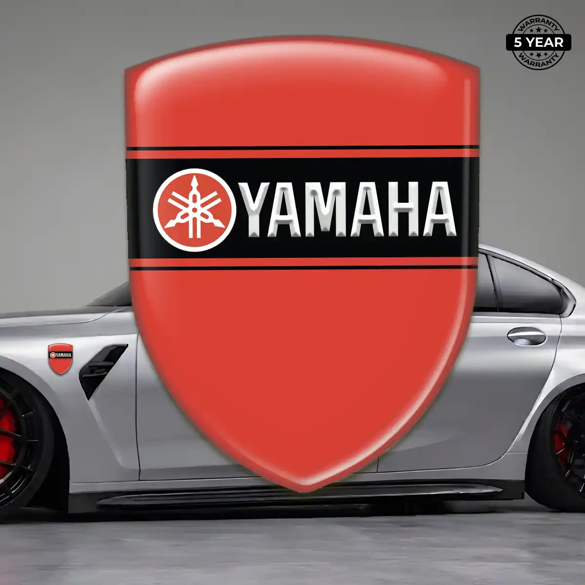 Yamaha 3D Gel Sticker Auto Tuning