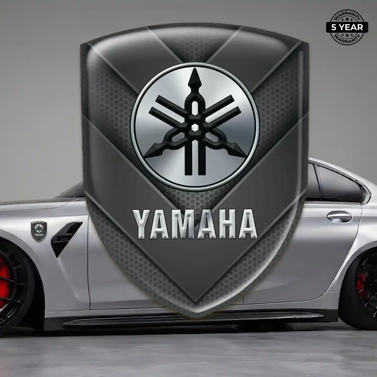 Yamaha 3D Gel Sticker Elite Finish