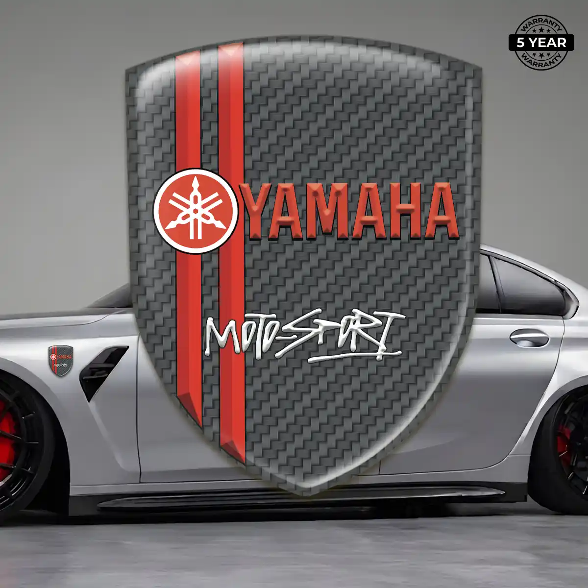 Yamaha 3D Gel Sticker Refined Design