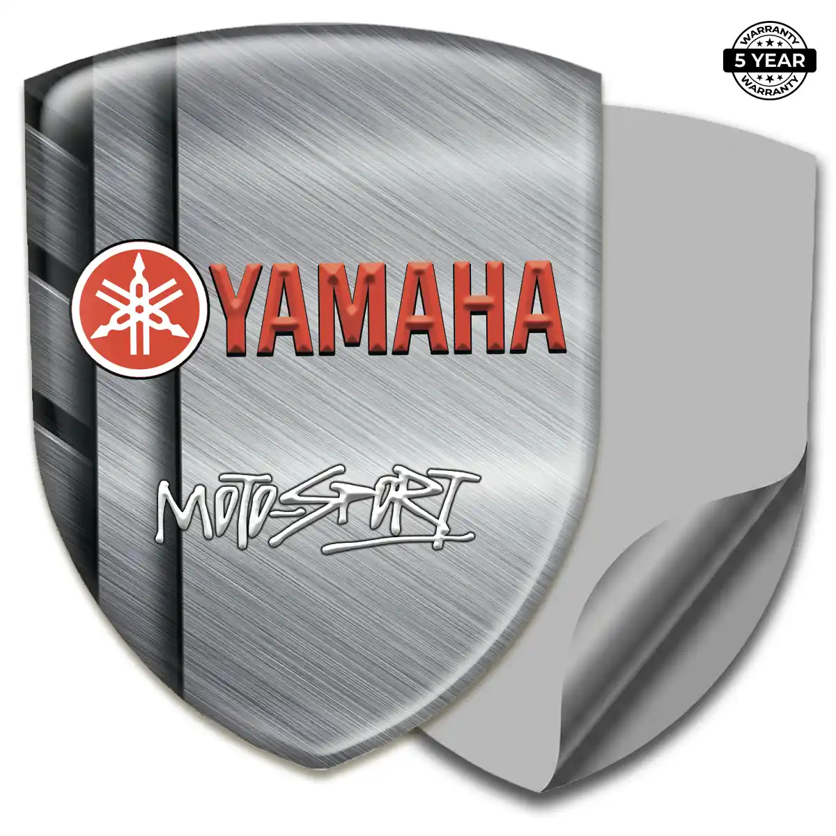 Yamaha 3D Gel Sticker Sleek Style