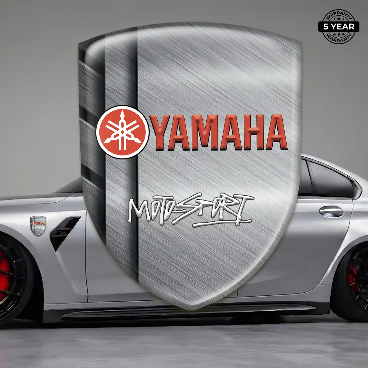 Yamaha 3D Gel Sticker Sleek Style