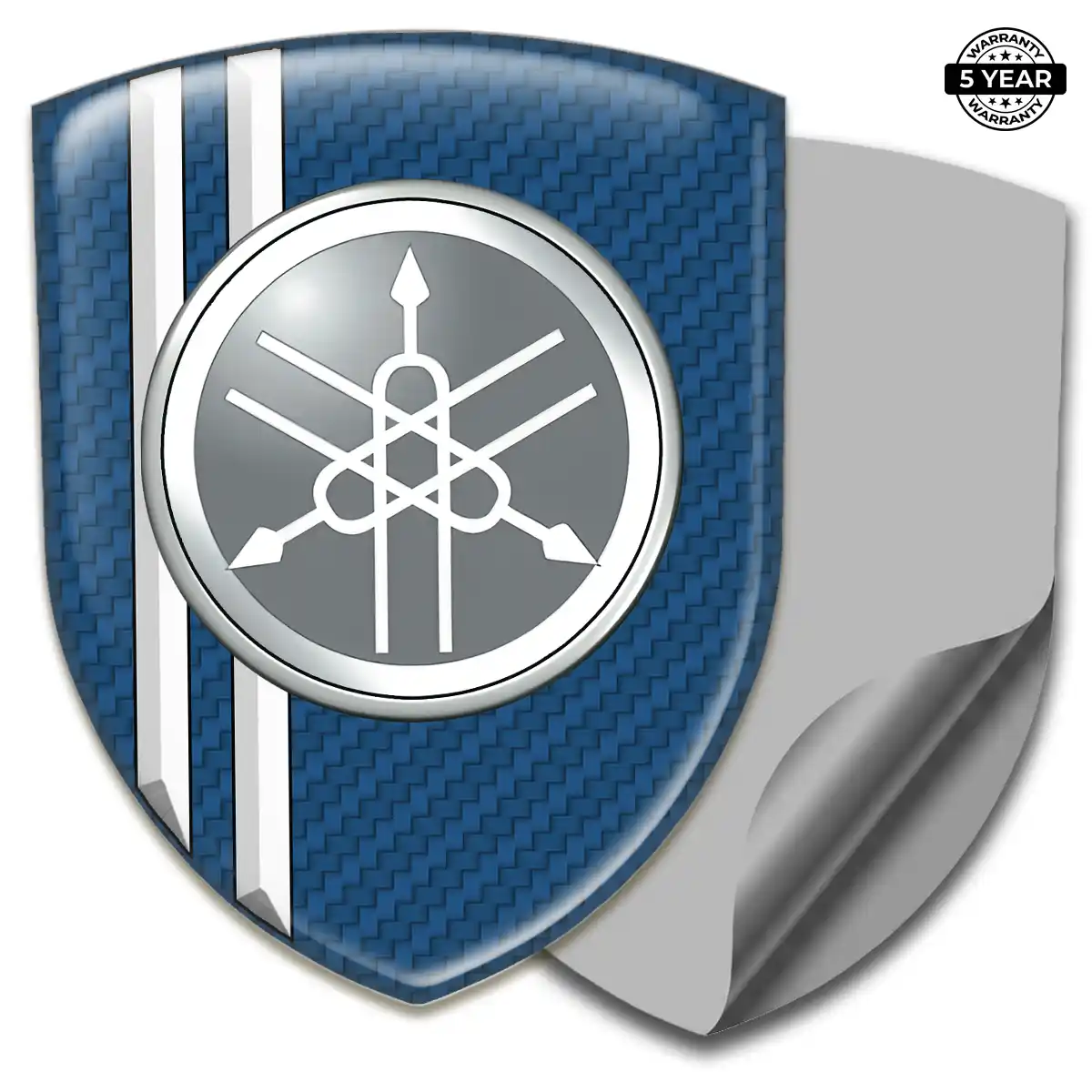 Yamaha 3D Logo Sticker Auto Tuning