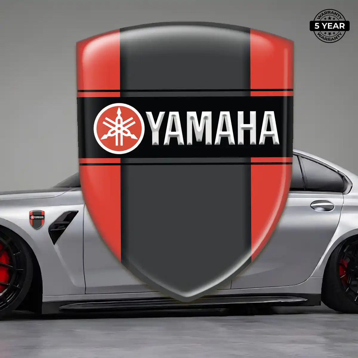Yamaha 3D Logo Sticker Elite Finish