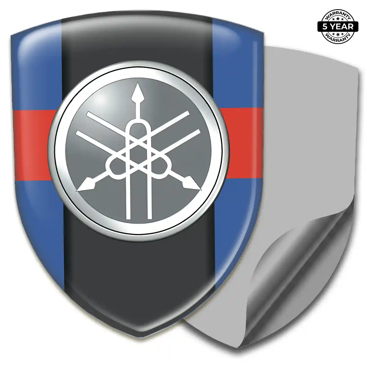Yamaha 3D Logo Sticker Exterior Luxe