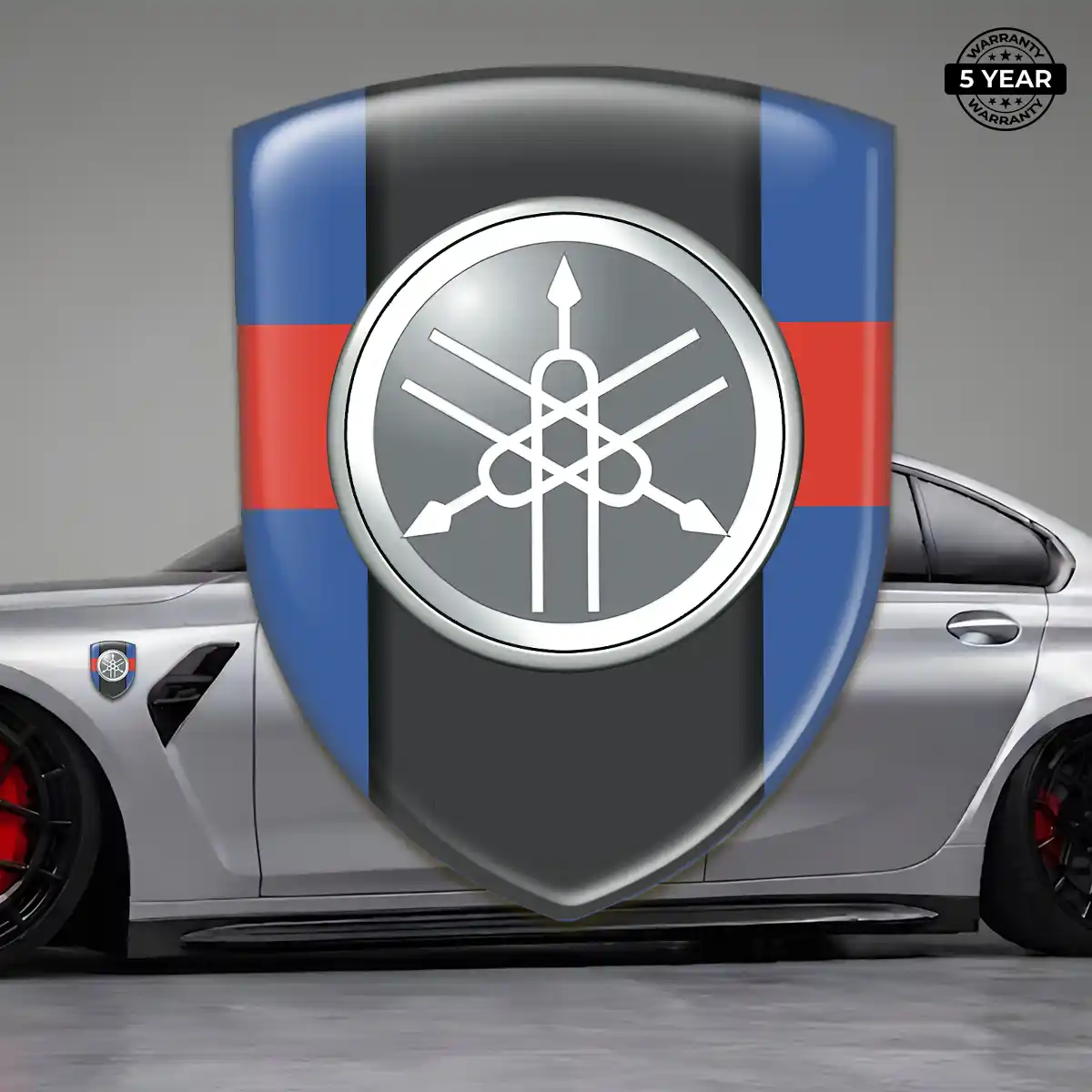Yamaha 3D Logo Sticker Exterior Luxe