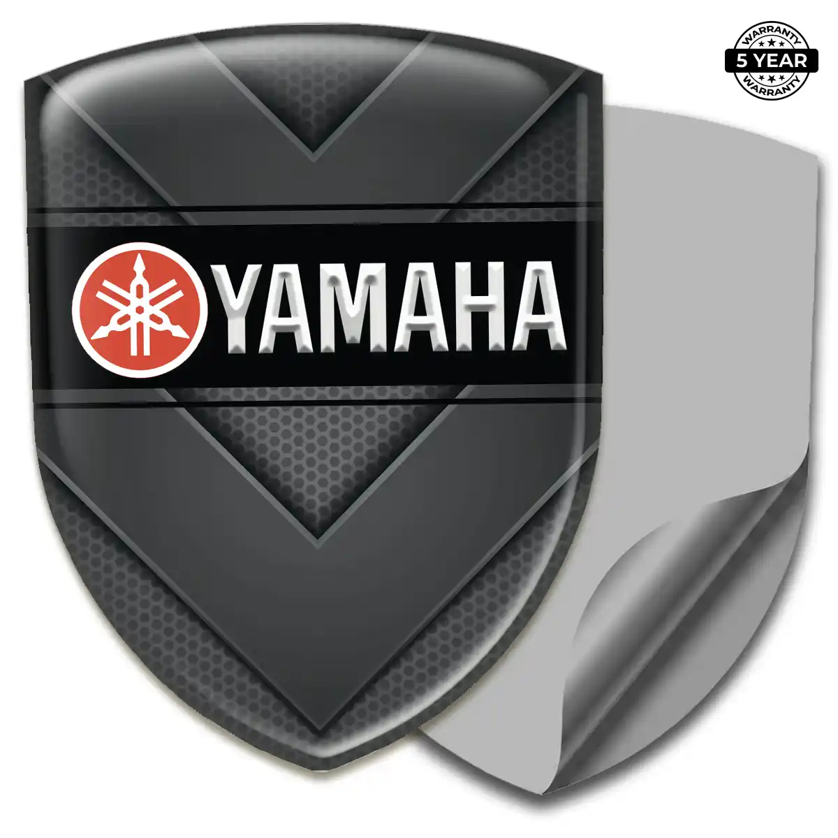 Yamaha 3D Logo Sticker Interior Elegance