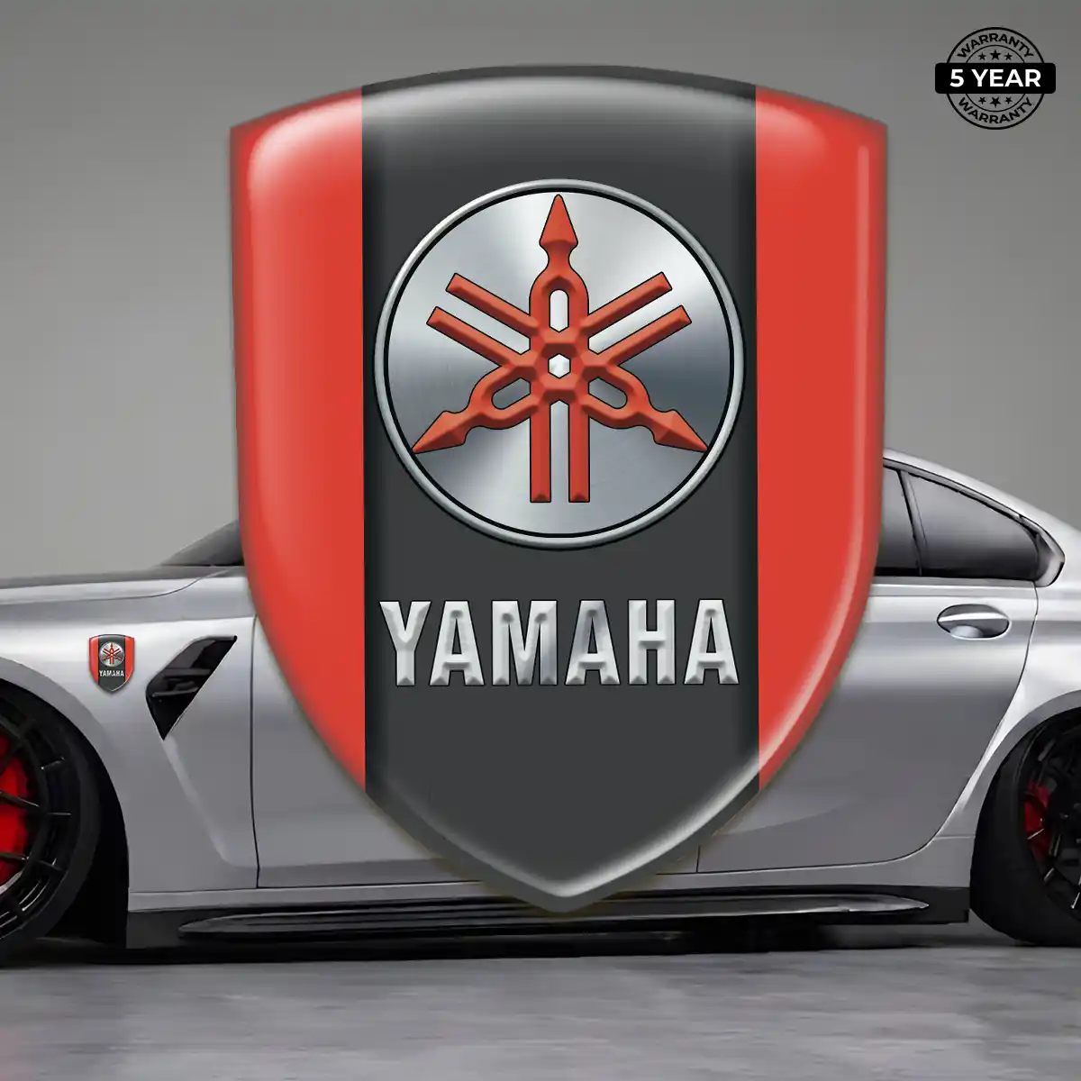 Yamaha 3D Logo Sticker Interior Luxe