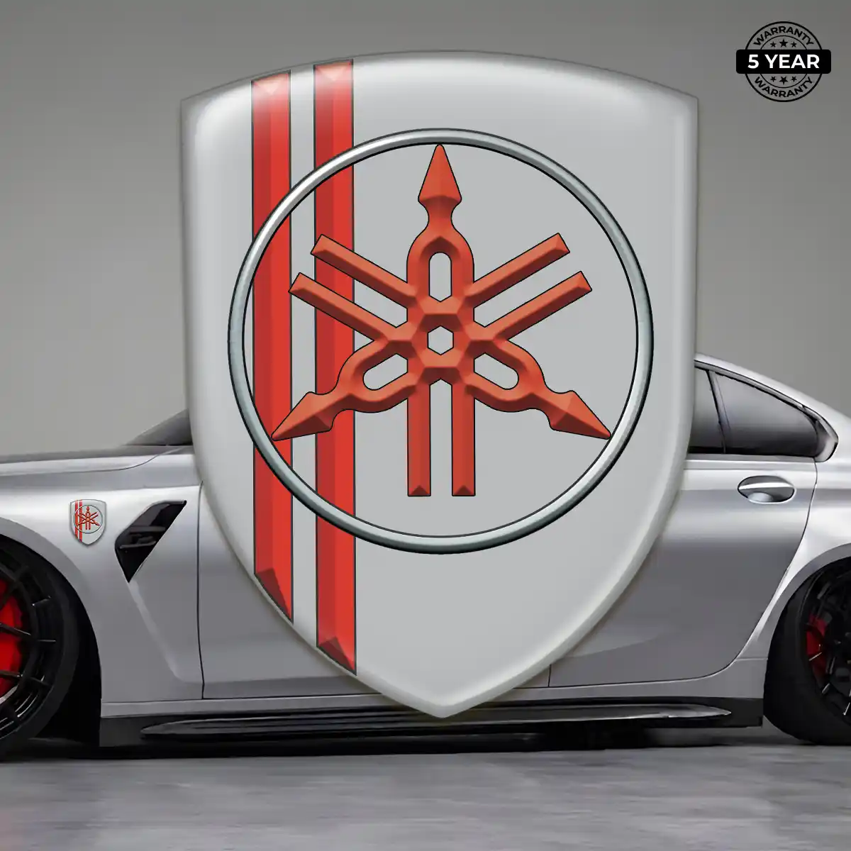 Yamaha 3D Logo Sticker Marked Edition