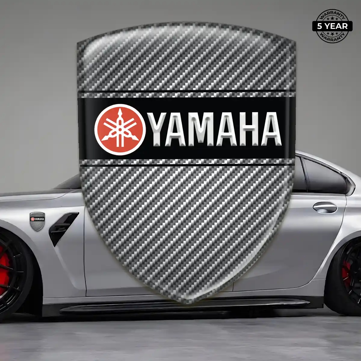 Yamaha 3D Logo Sticker Opulent Line