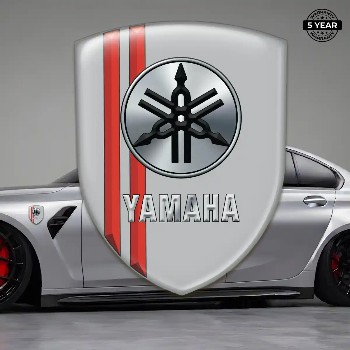 Yamaha 3D Logo Sticker Performance Style