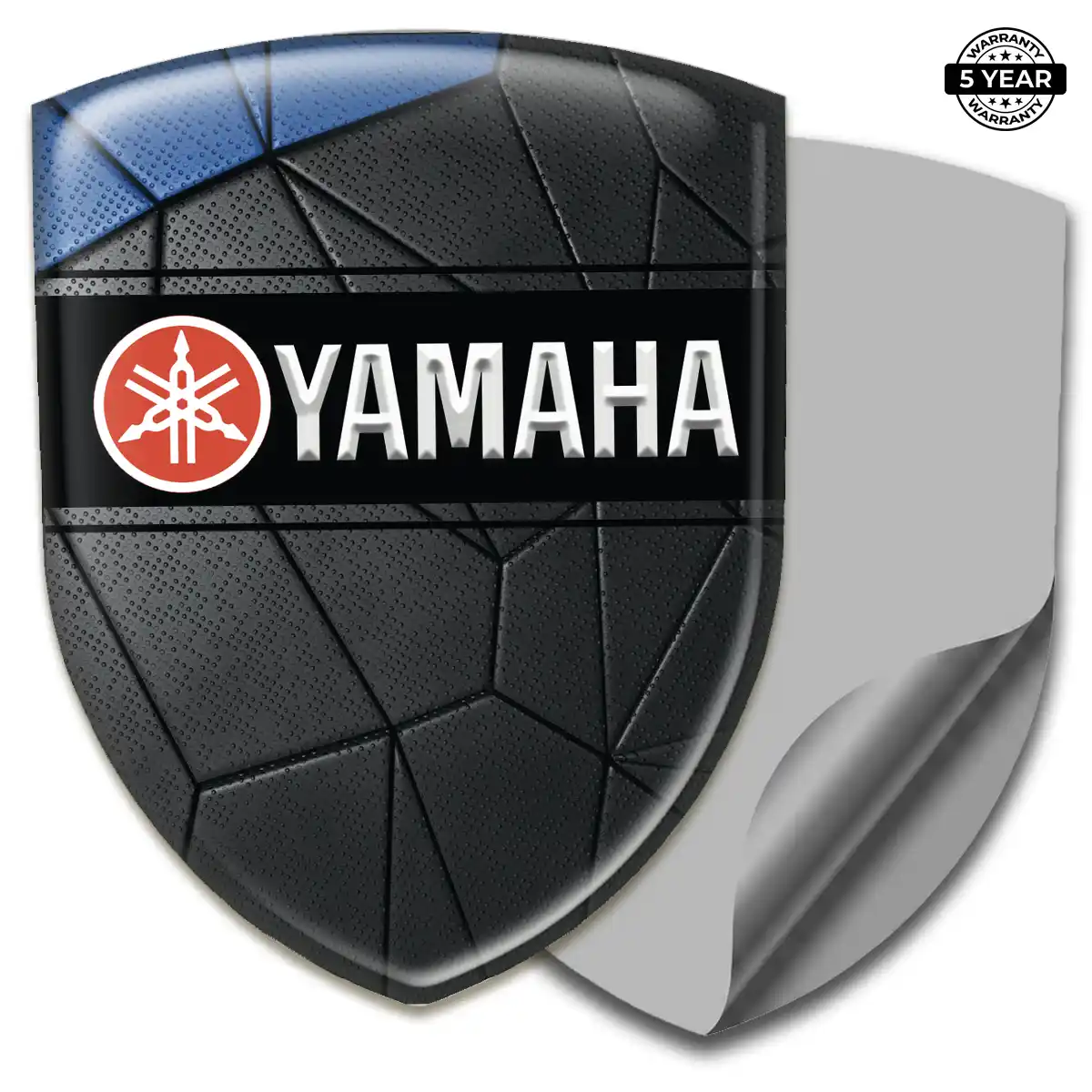 Yamaha 3D Logo Sticker Premium Dome