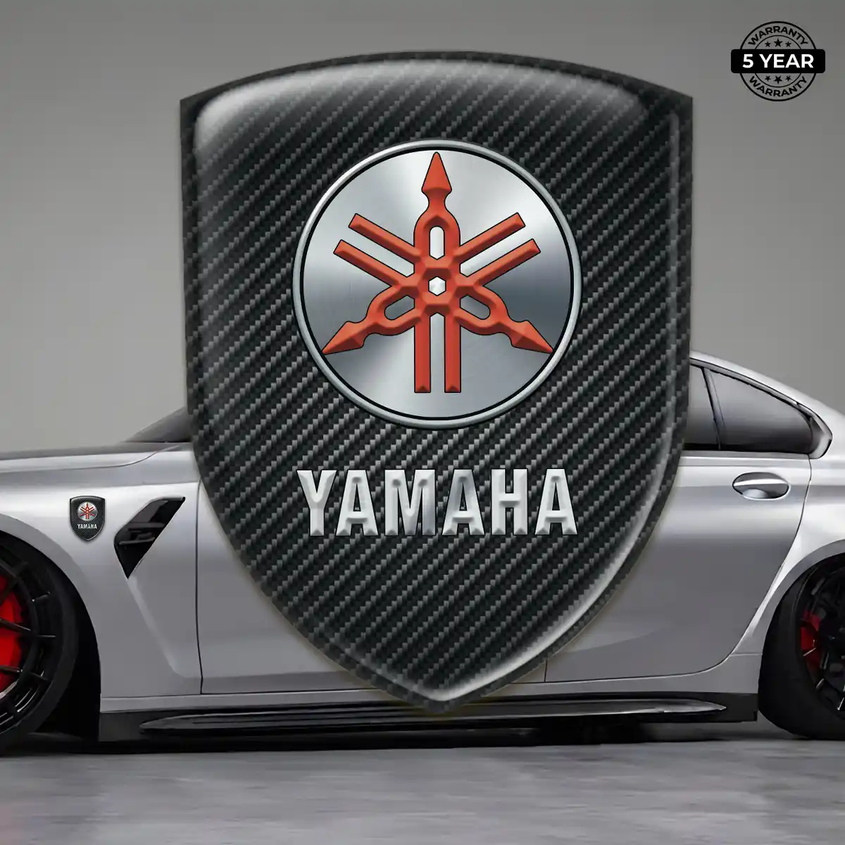 Yamaha 3D Logo Sticker Resin Elite