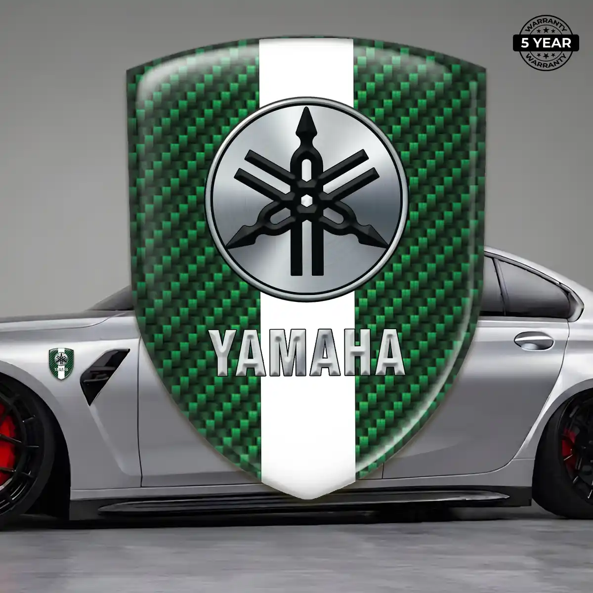 Yamaha 3D Logo Sticker Signature Grade