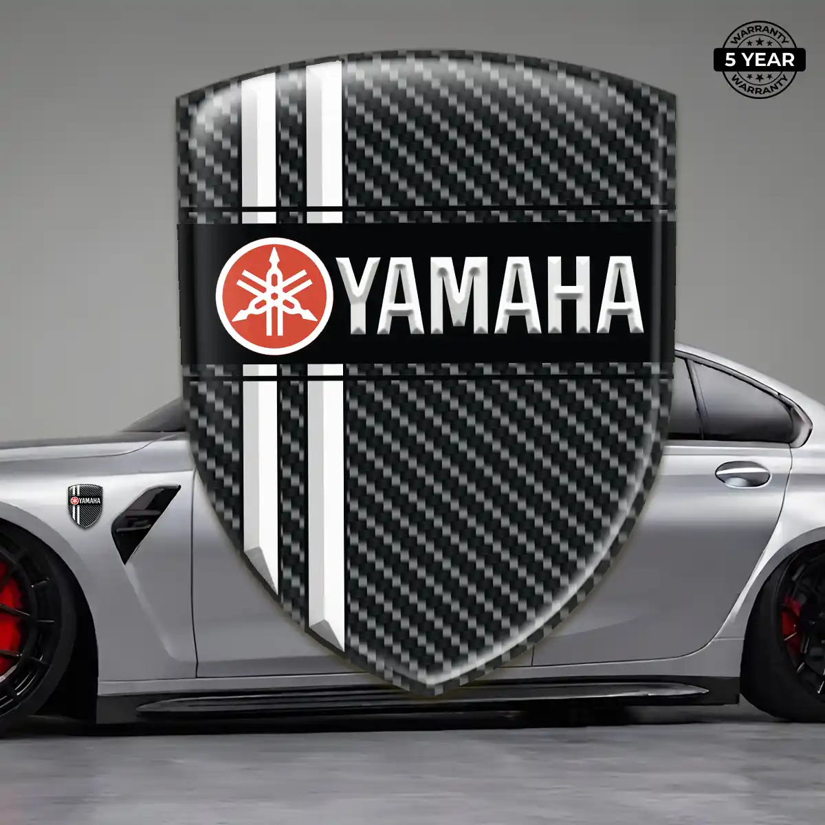 Yamaha 3D Logo Sticker Sport Tuning