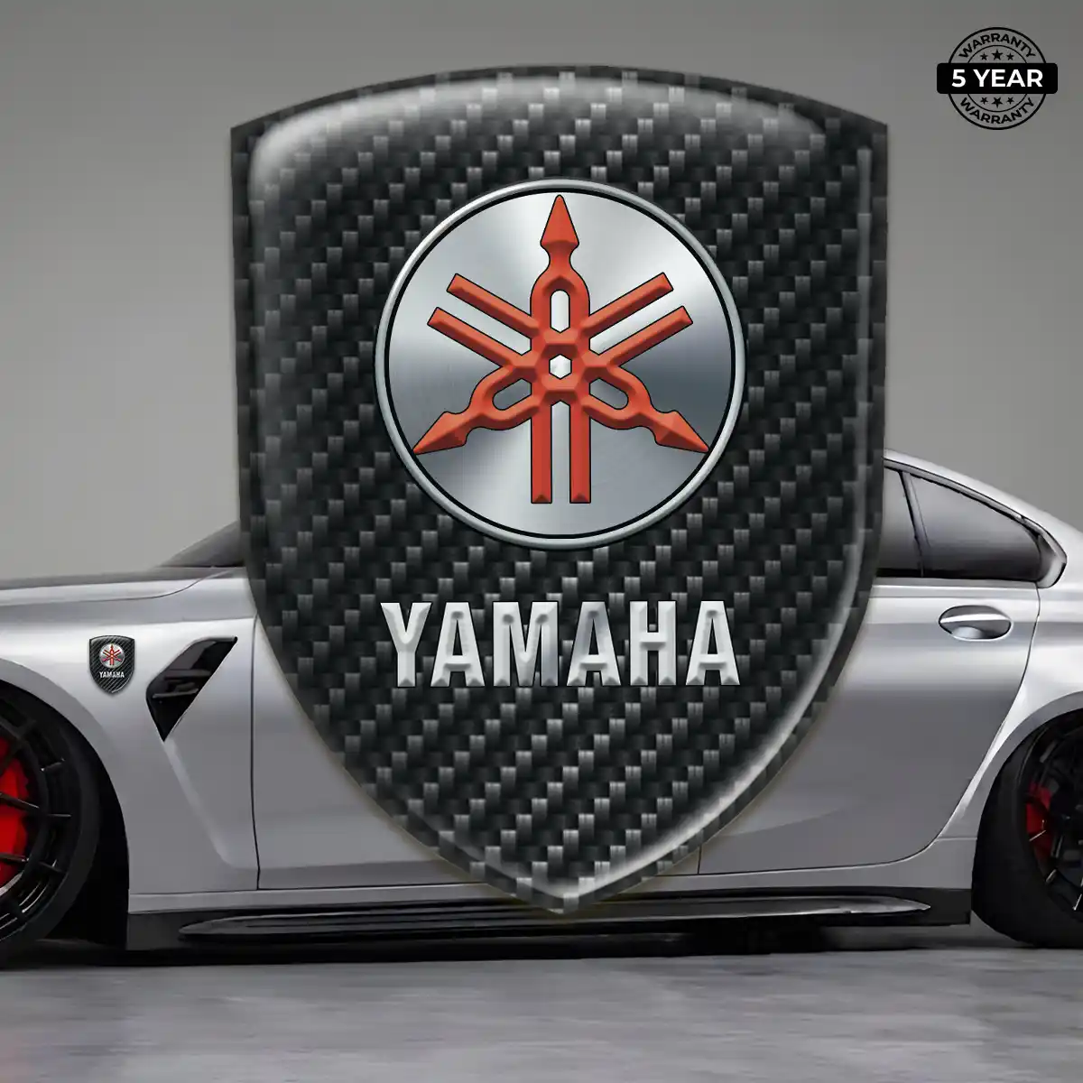 Yamaha 3D Logo Sticker Vortex Series