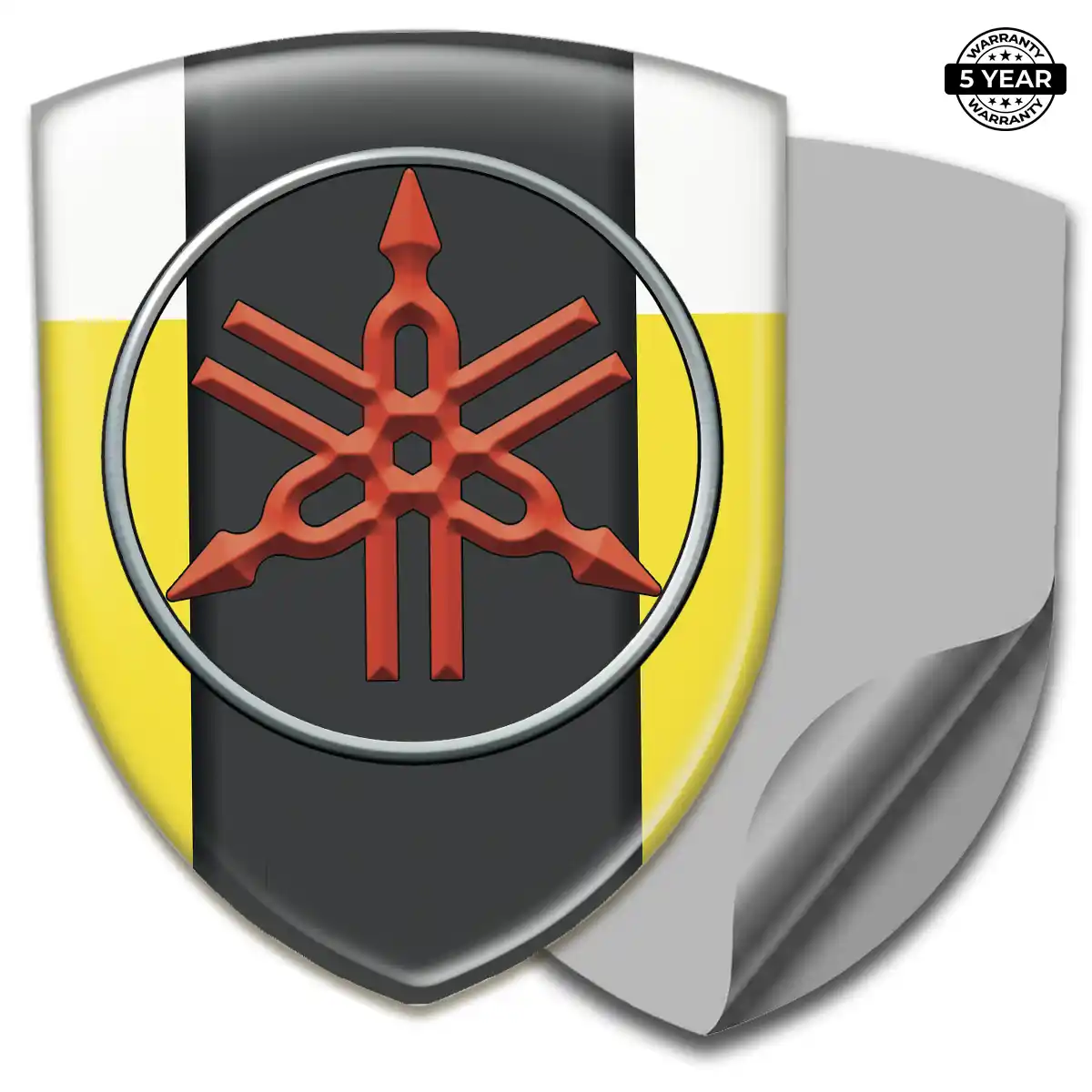 Yamaha 3D Resin Sticker Auto Tuning