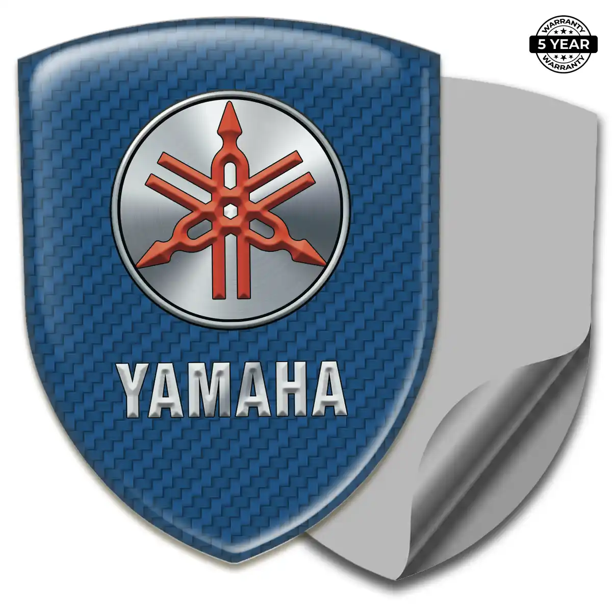 Yamaha 3D Resin Sticker Branded Line