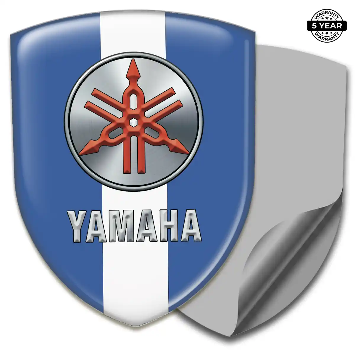 Yamaha 3D Resin Sticker Interior Elegance