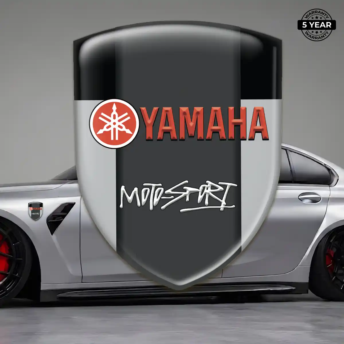 Yamaha 3D Resin Sticker Interior Luxe