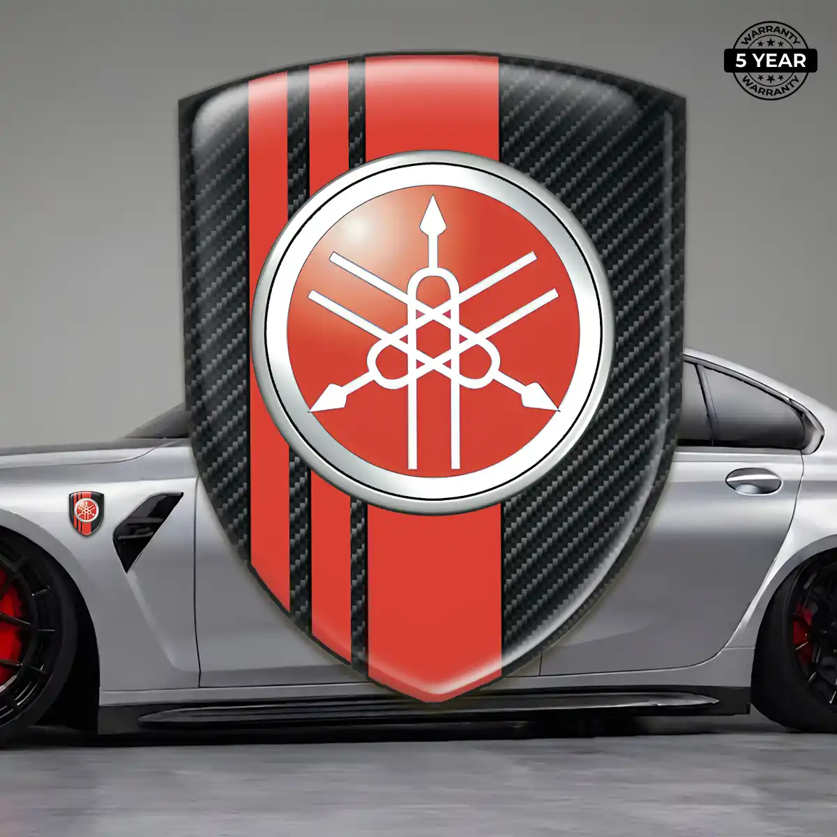 Yamaha 3D Resin Sticker Performance Style