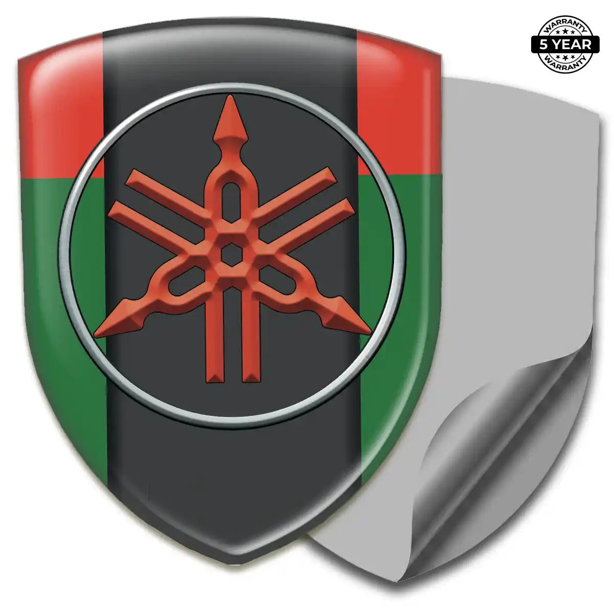 Yamaha 3D Resin Sticker Premium Dome