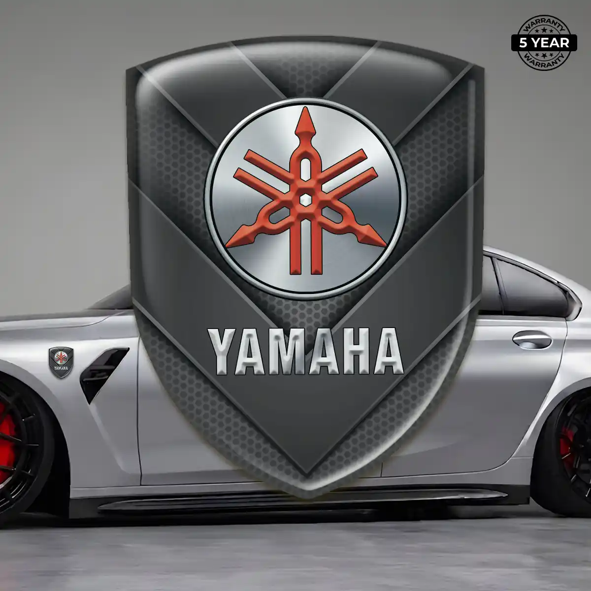 Yamaha 3D Resin Sticker Refined Design