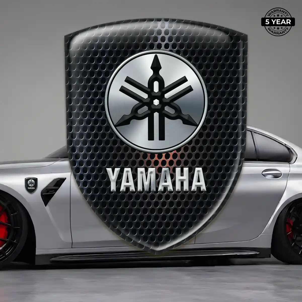 Yamaha 3D Resin Sticker Superior Craft