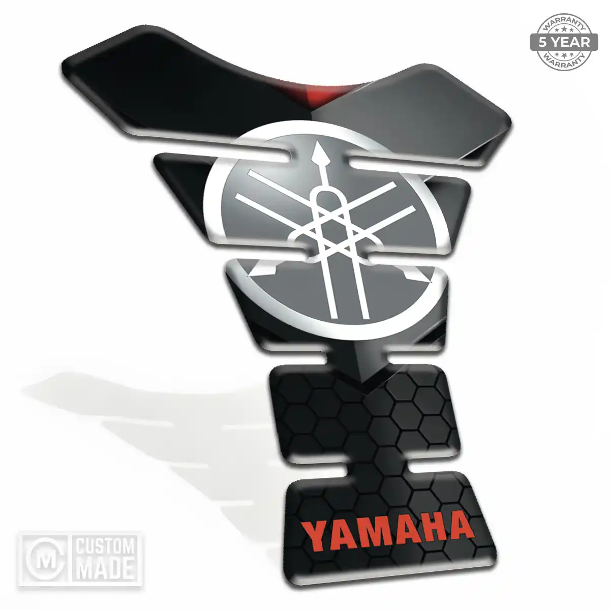 Yamaha 3D Tank Pad Sleek Style