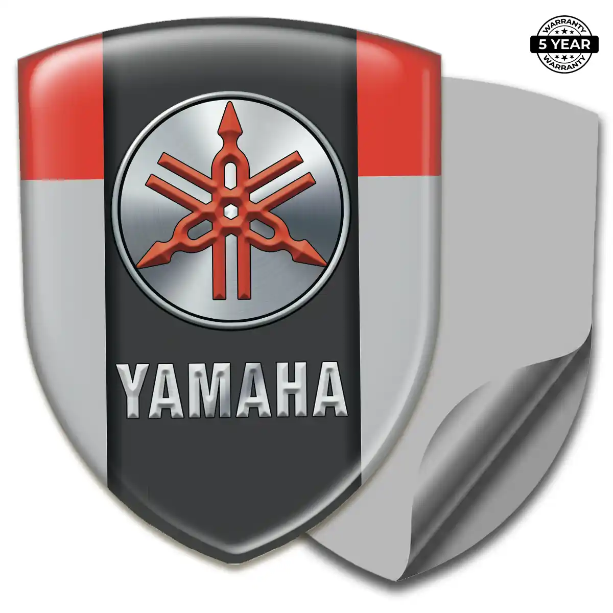 Yamaha Automotive Emblem Sticker Branded Line