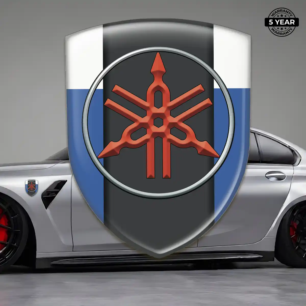 Yamaha Automotive Emblem Sticker Cabin Style