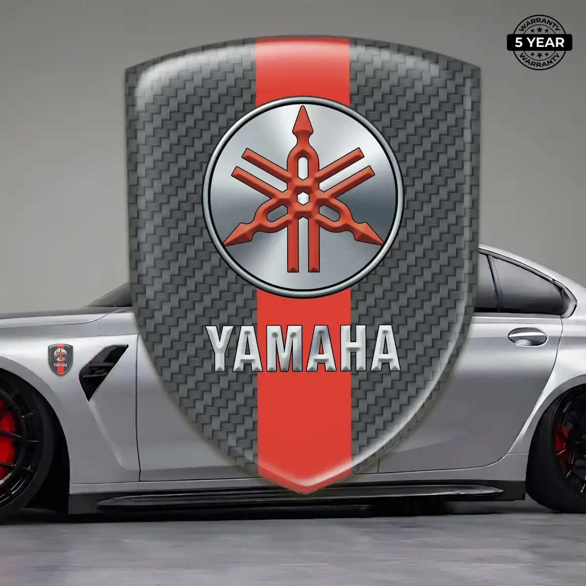 Yamaha Automotive Emblem Sticker Elite Edition
