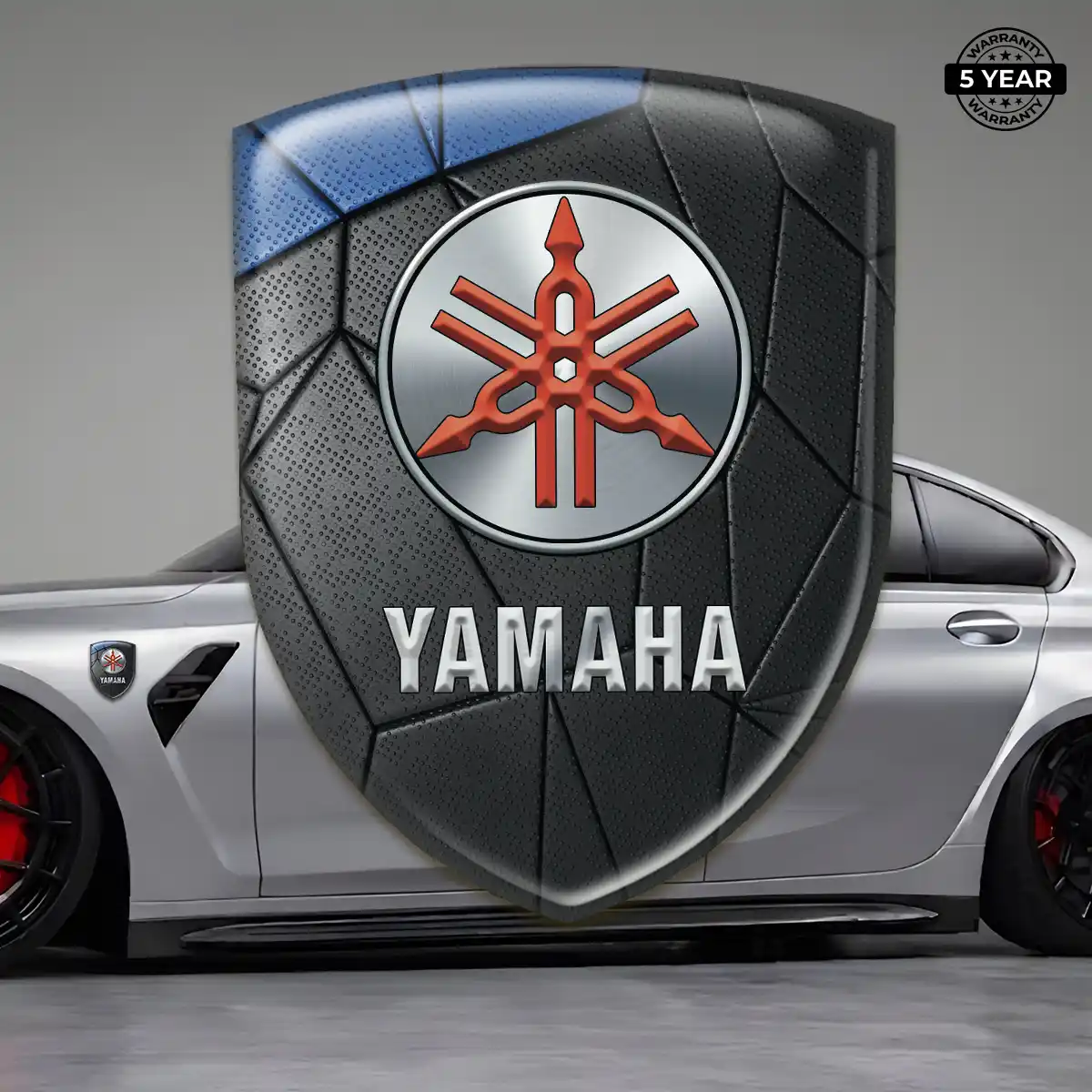 Yamaha Automotive Emblem Sticker Marked Edition