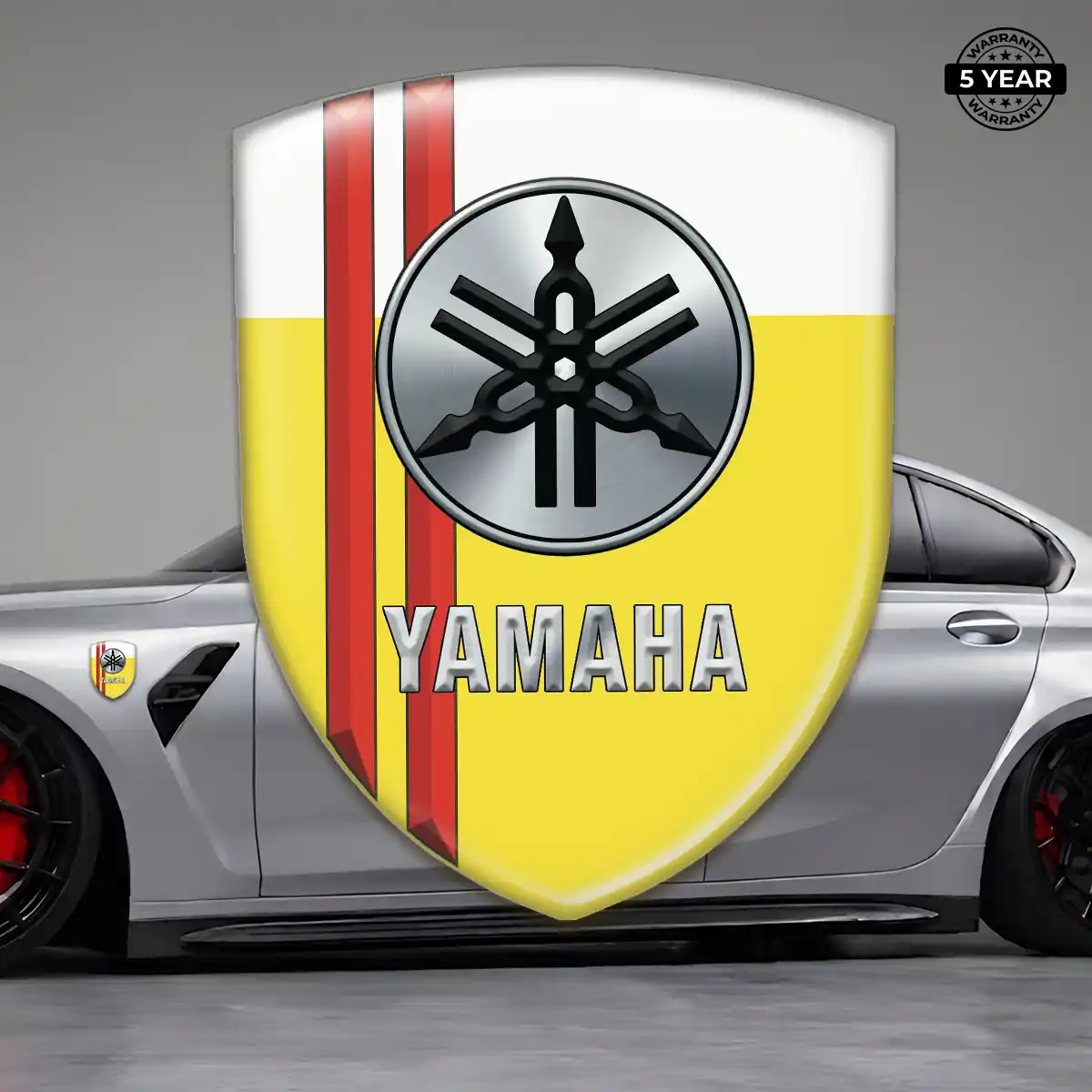 Yamaha Automotive Emblem Sticker Opulent Line