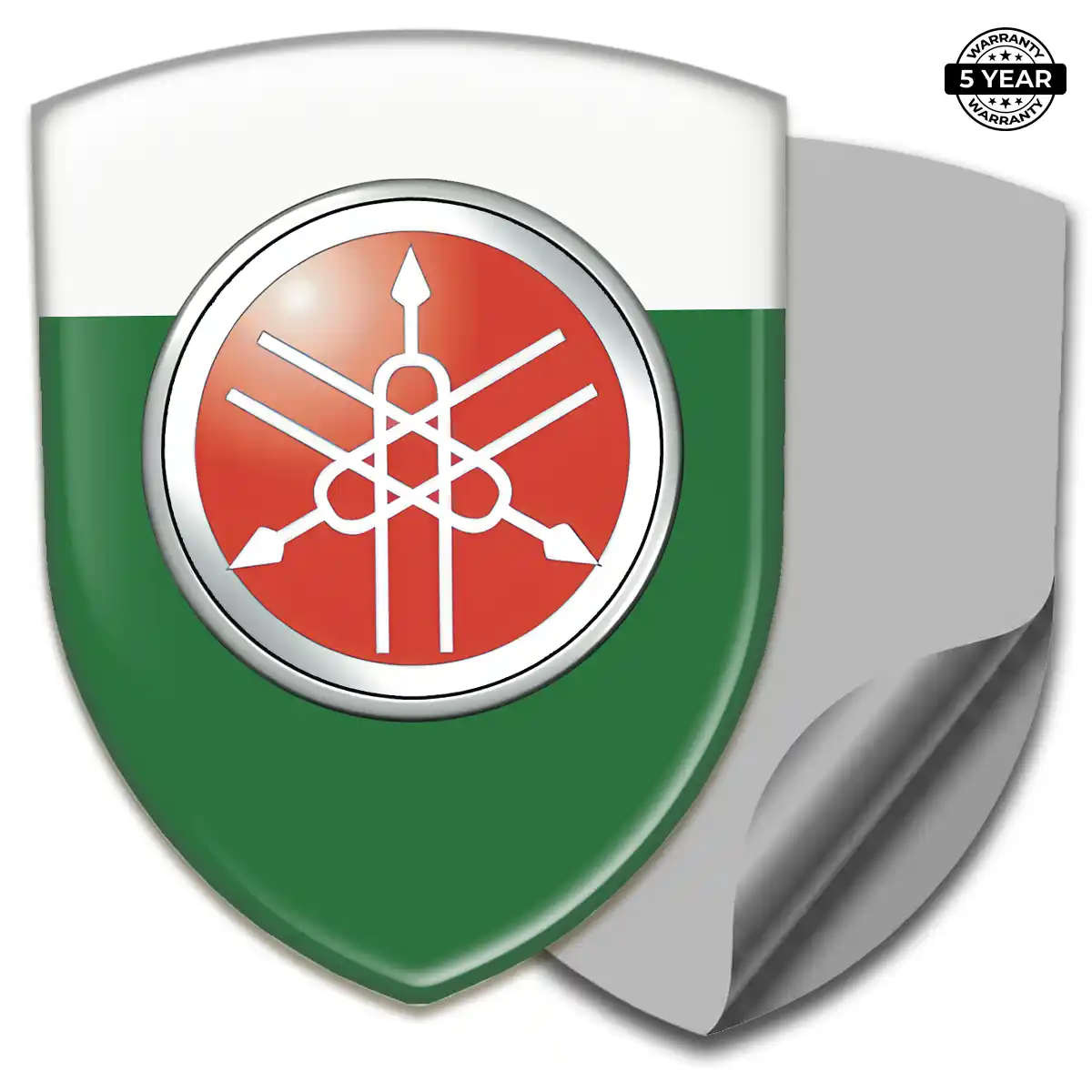 Yamaha Automotive Emblem Sticker Outer Style