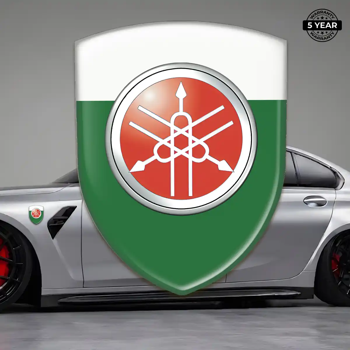 Yamaha Automotive Emblem Sticker Outer Style