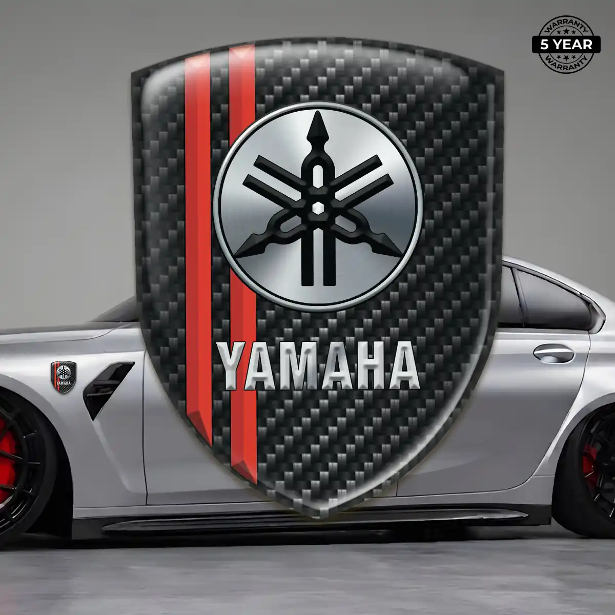 Yamaha Automotive Emblem Sticker Prestige Line