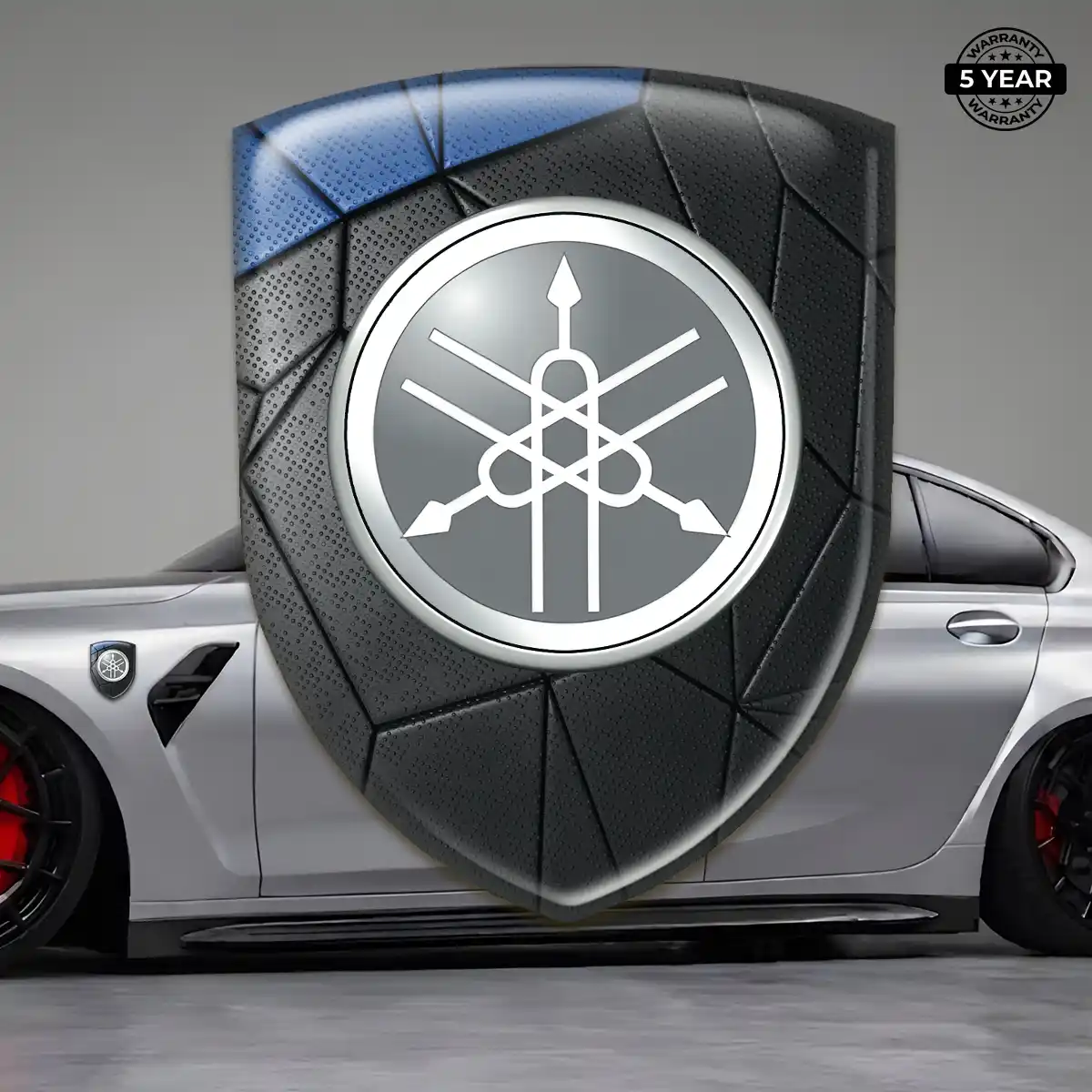 Yamaha Automotive Emblem Sticker Resin Elite
