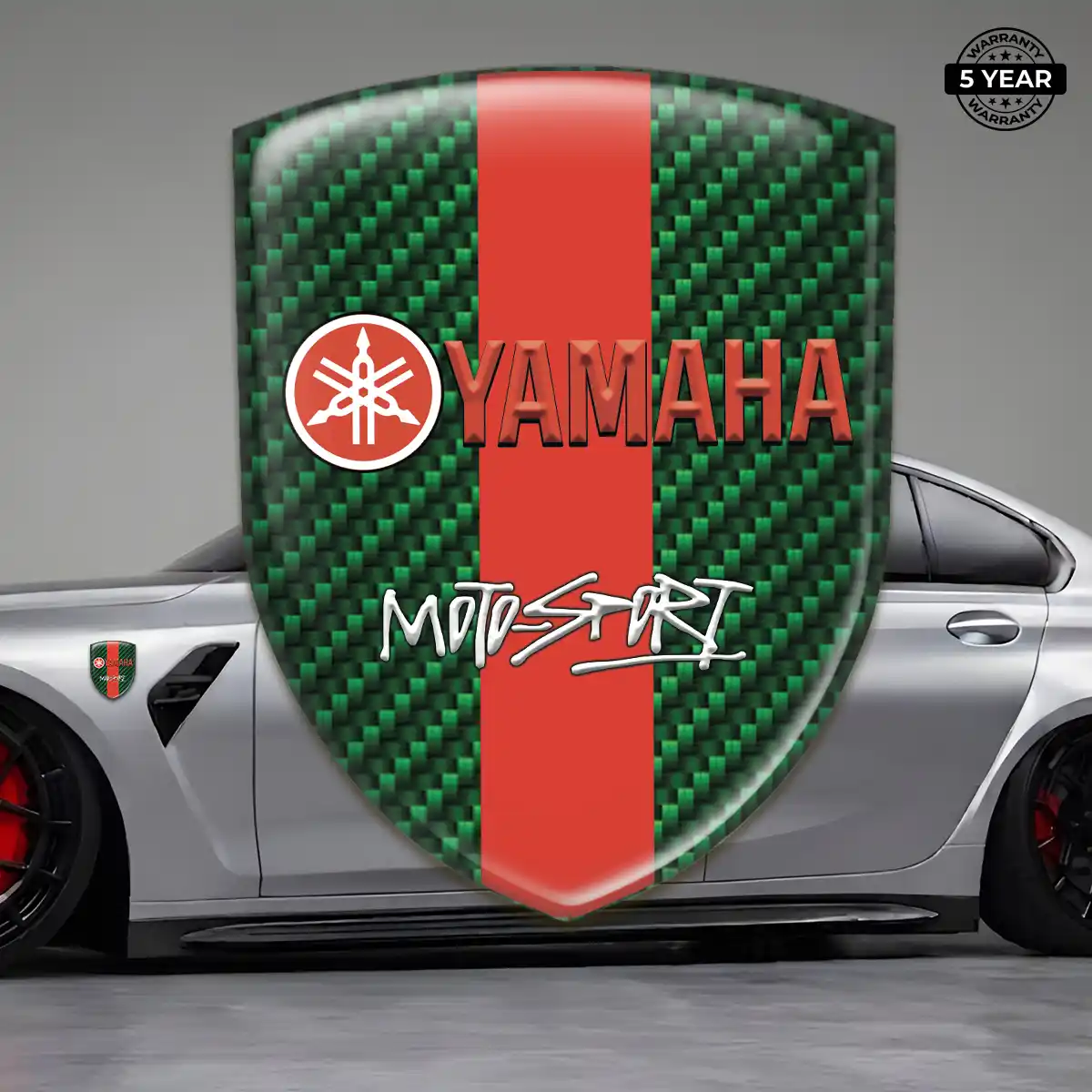 Yamaha Automotive Emblem Sticker Signature Edition