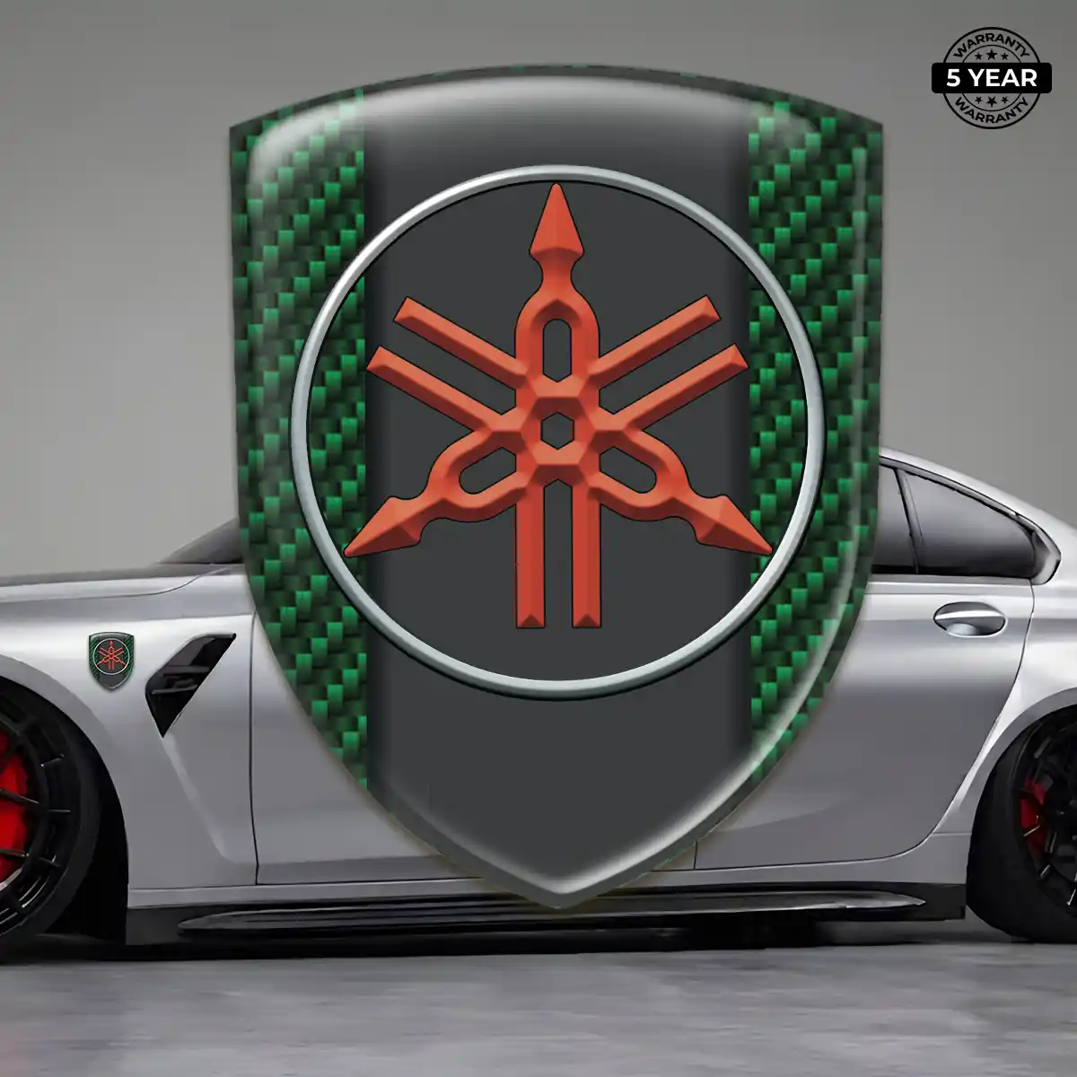 Yamaha Automotive Emblem Sticker Signature Grade
