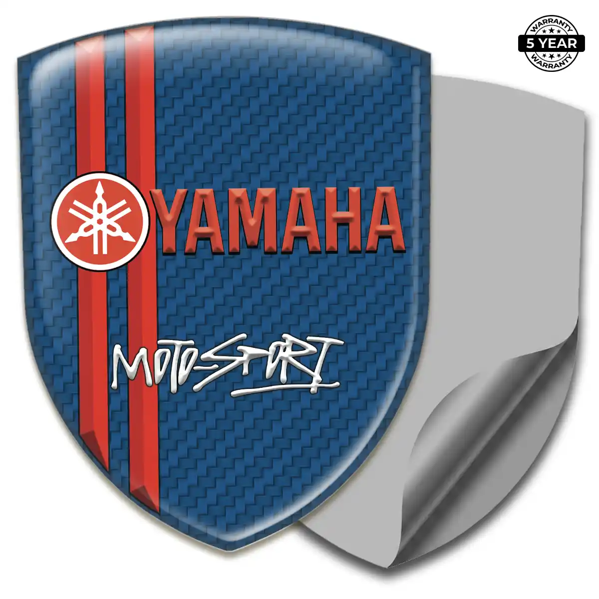Yamaha Automotive Emblem Sticker Sleek Style
