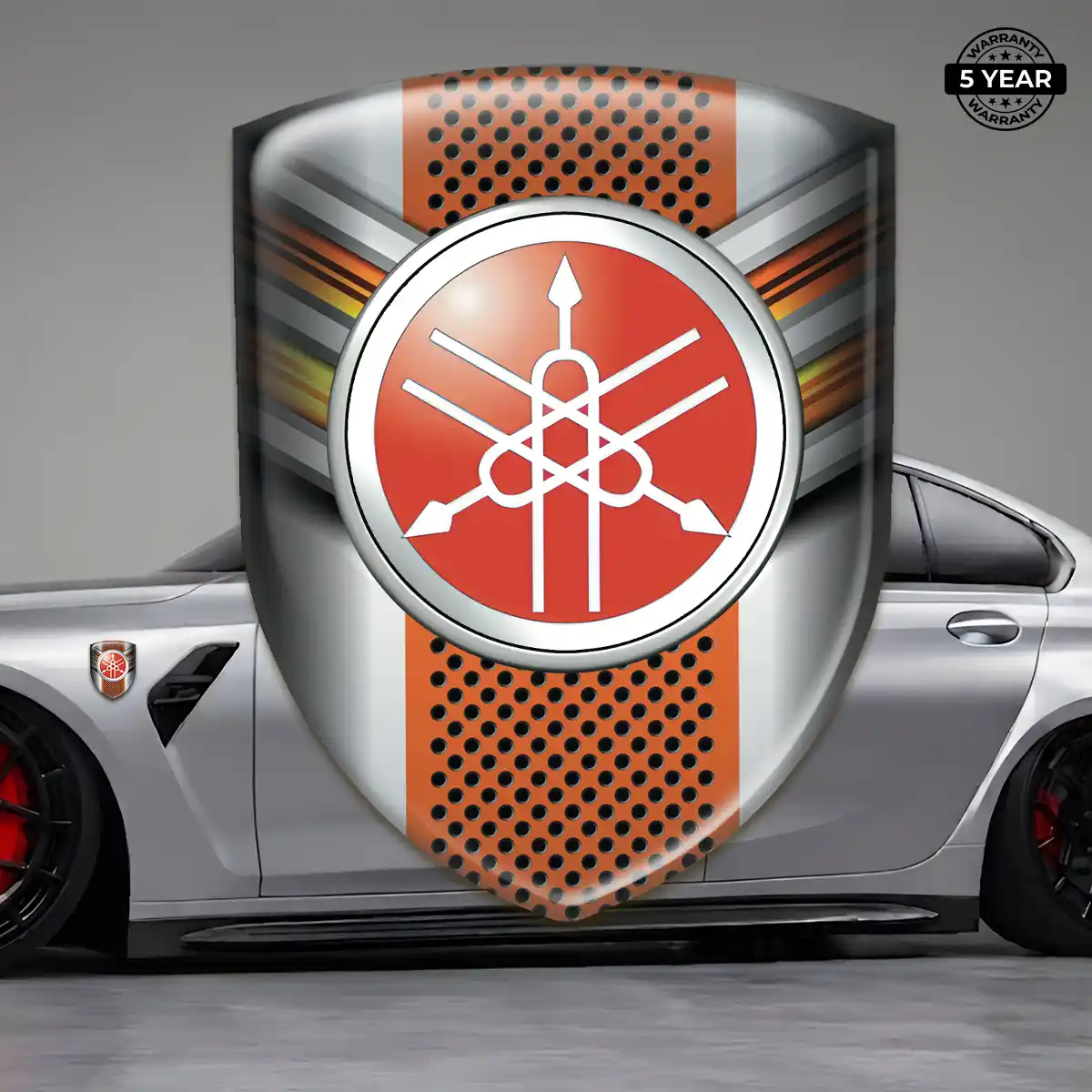 Yamaha Automotive Emblem Sticker Sport Tuning