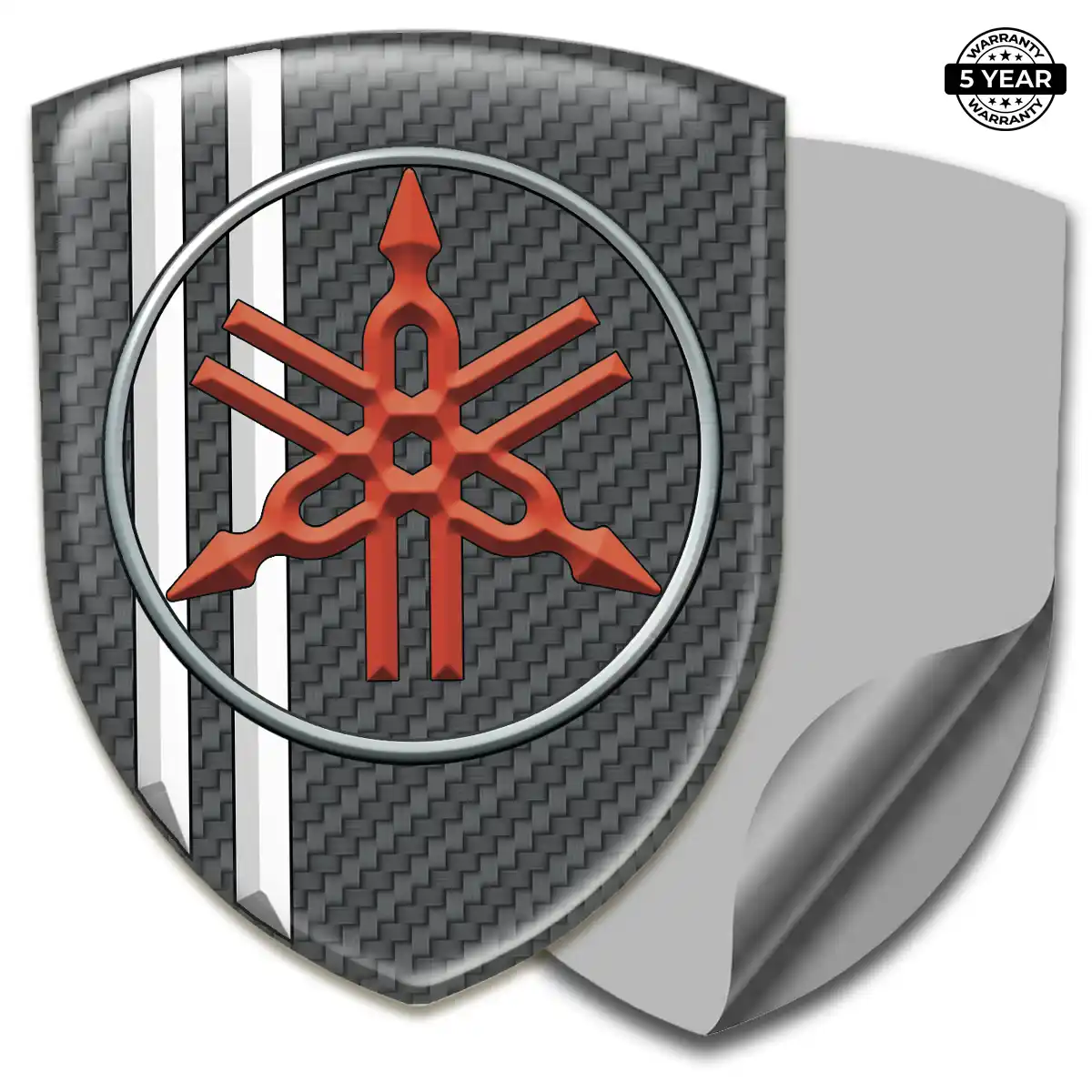 Yamaha Automotive Emblem Sticker Street Tuning