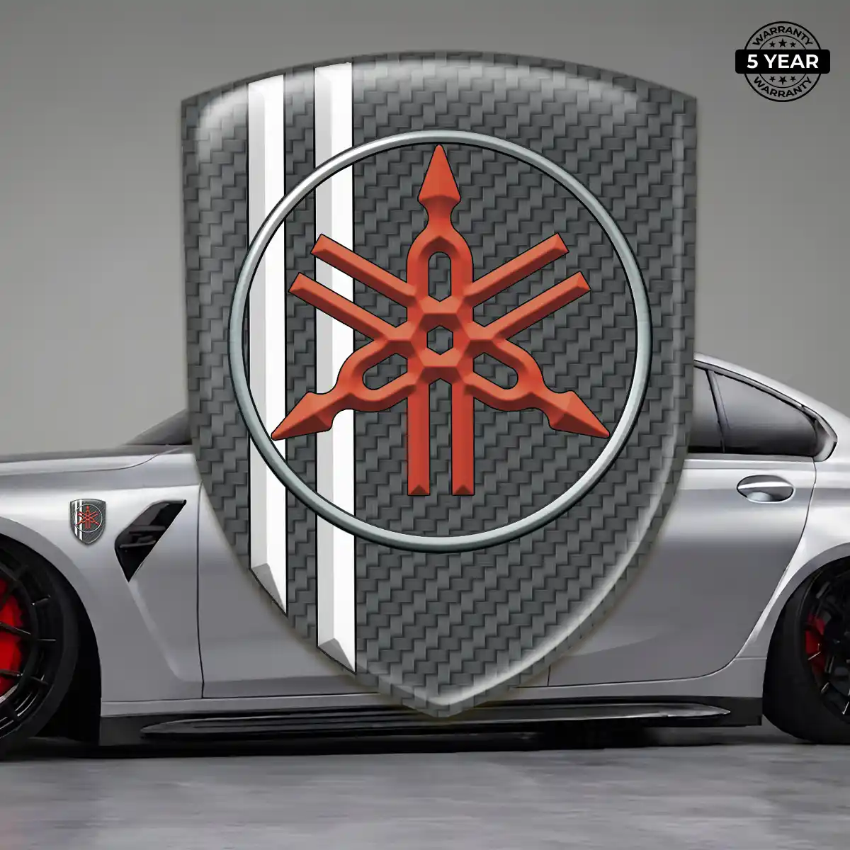 Yamaha Automotive Emblem Sticker Street Tuning