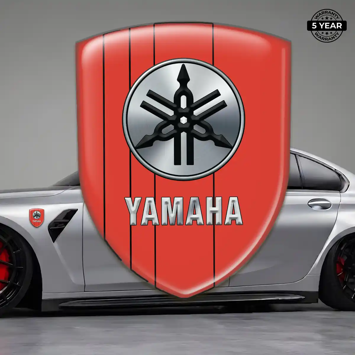 Yamaha Automotive Logo Sticker Branded Line