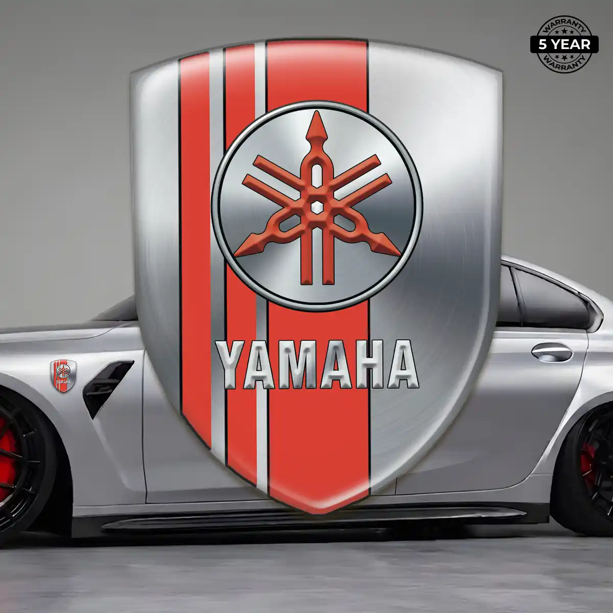 Yamaha Automotive Logo Sticker Cabin Style